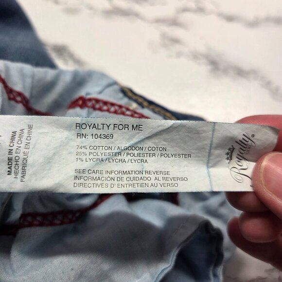 Royalty For Me 18W Medium Wash Blue WannaBettaButt Mid Rise Skinny Jeans - Picture 12 of 13